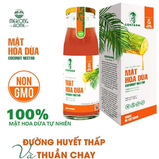 Mật hoa dừa - sokfram - 250gr - đặc sản trà vinh