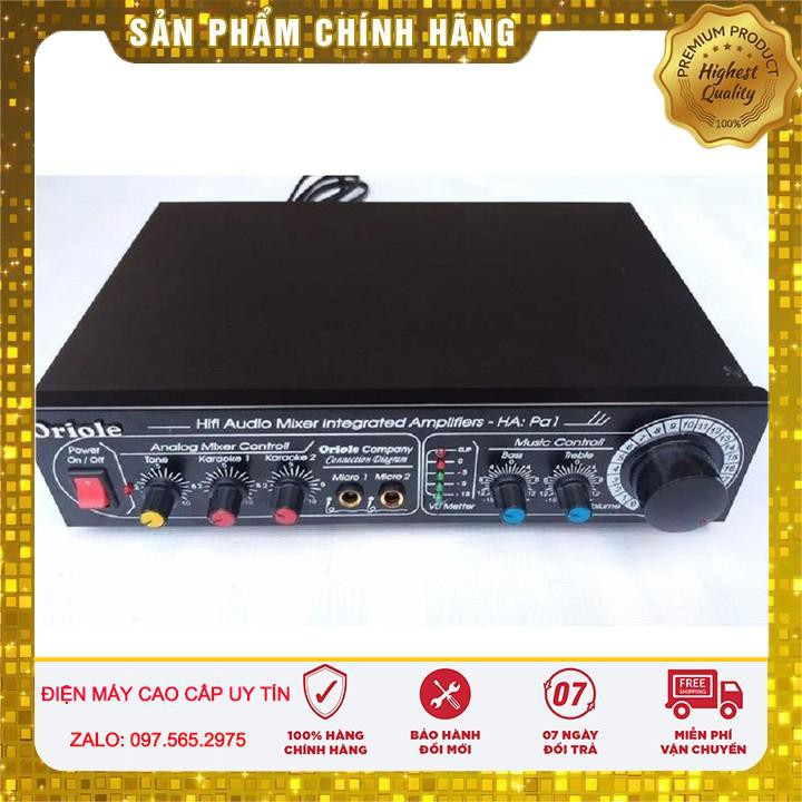 Ampli karaoke mini Oriole PA1-Ampli karaoke mini Oriole PA1 Chính hãng
