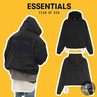   Mirror Quality  - Áo Khoác Nylon Full Zip Hoodie Jacket Fear Of God Sixth Collection áo khoác gió FOG chống nước 