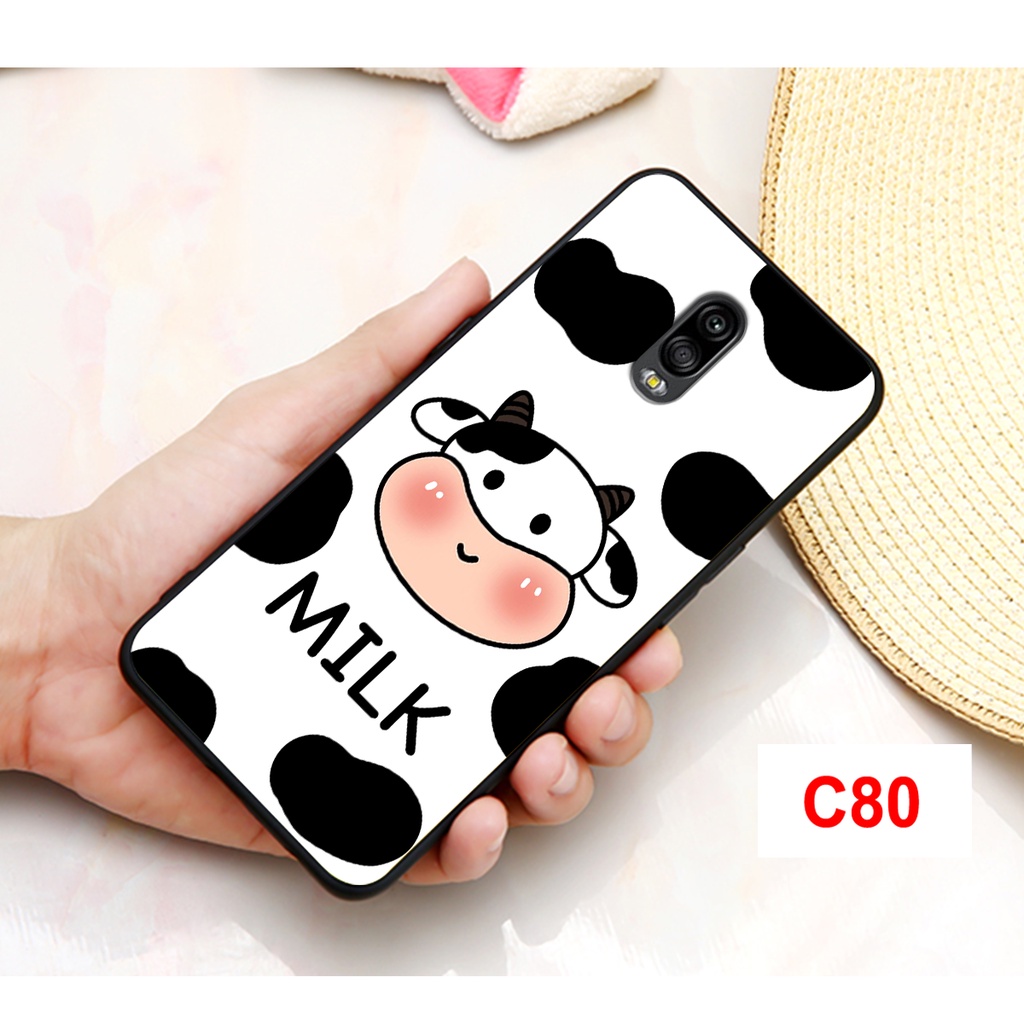 Ốp Lưng Samsung J7plus/J7+ _J7 pro - J4 2018 - J2 Pro J2 Core - J3 pro In Hình Bò Sữa Cute, Nhiều Màu Sắc Mới P4