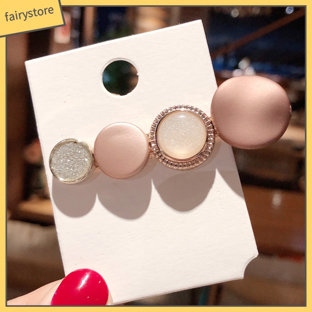 Kẹp Tóc Đính Đá Lấp Lánh Dành Cho Nữ