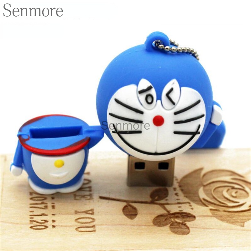 (MớI) Usb2.0 TốC Độ Cao 1Tb 2TB Doraemon 128GB 64GB 32GB 16GB 8GB 1GB