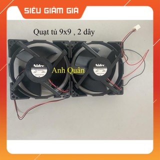 Quạt tủ lạnh Panasonic 9x9, 2 dây , DC 12V ( lắp cho DC 8v ) - Giá tốt nhất