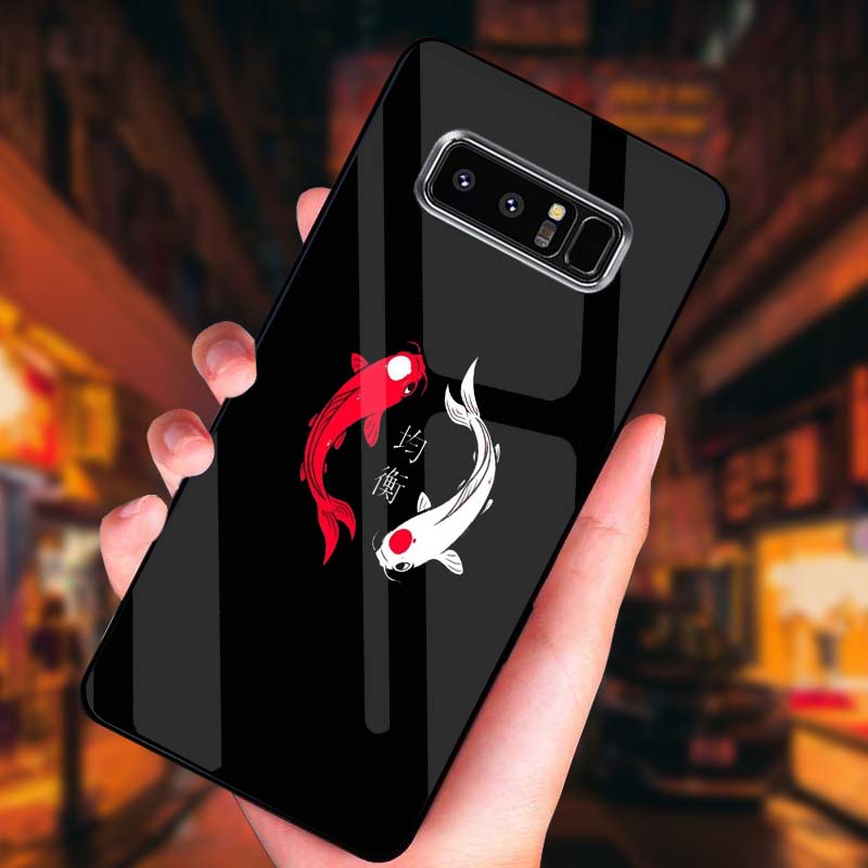 ỐP Samsung Galaxy Note 8, S8, S8 Plus Mặt kính cường lực Cao Cấp, Sang Trọng thiết kế Độc Quyền