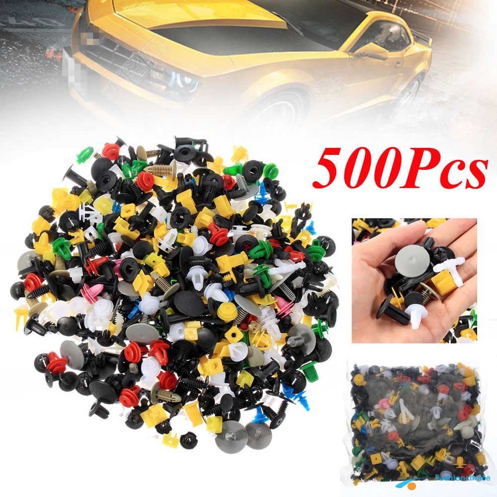 500 đinh nhựa phụ tùng cửa xe ô tô