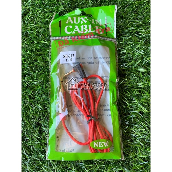 Dây thu âm live stream chất lượng mới, đầu jack 3.5mm tương thích nhiều thiết bị âm thanh