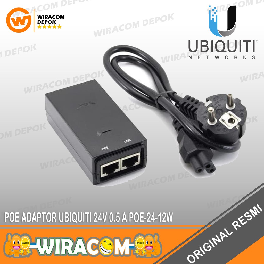 Poe Adapter Poe Ubiquiti 24v 0.5 A Poe-24-12w Poe Ubnt Poe-24w Antenna Litebeam M5)