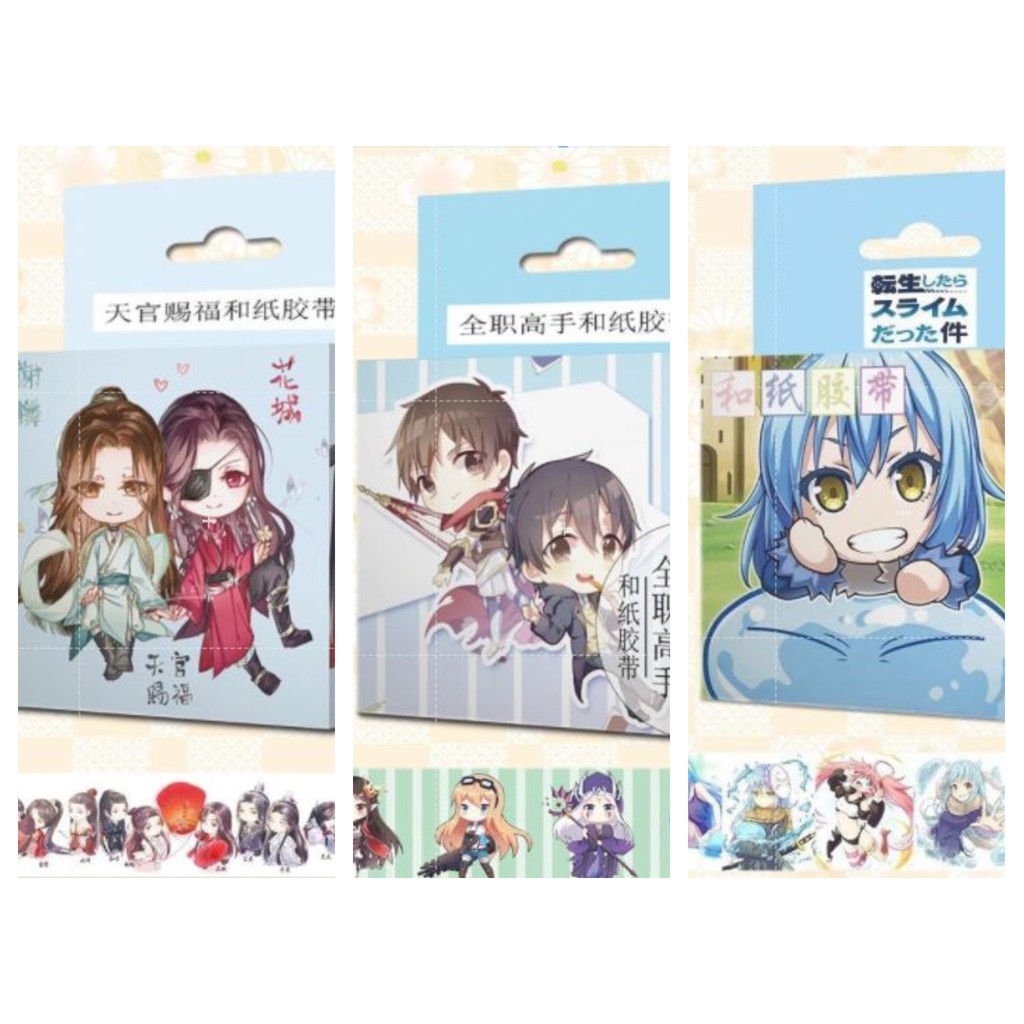 (không hộp) Băng dính Toàn Chức Cao Thủ Thiên Quan Tứ Phúc Tensei shitara Slime Datta Ken