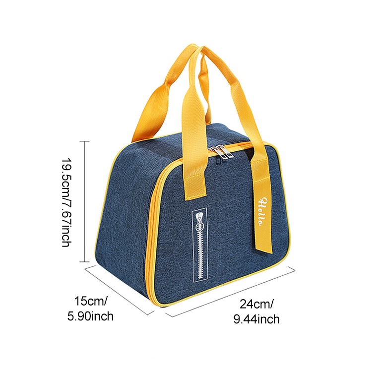 Túi Xách Đựng Hộp Cơm Trưa Giữ Nhiệt Tiện Dụng