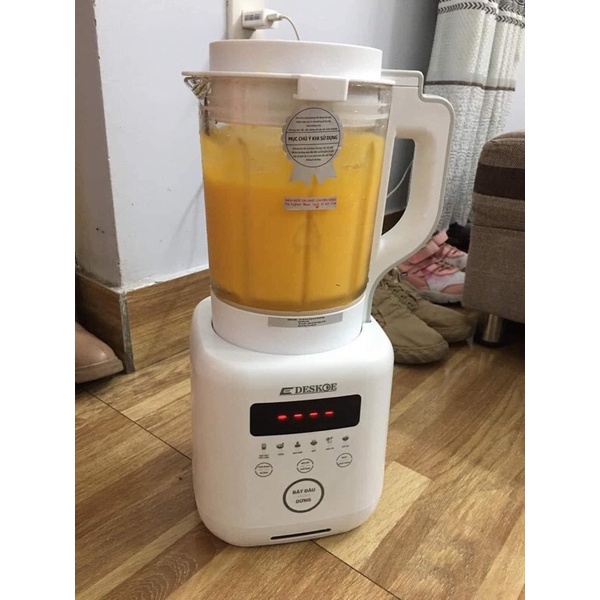 Máy Xay Nấu Sữa Hạt Đa Năng Deskoe -DKE 565 - Điều Khiển Cảm Ứng Thông Minh-HÀNG CHÍNH HÃNG -BẢO HÀNH 12 THÁNG