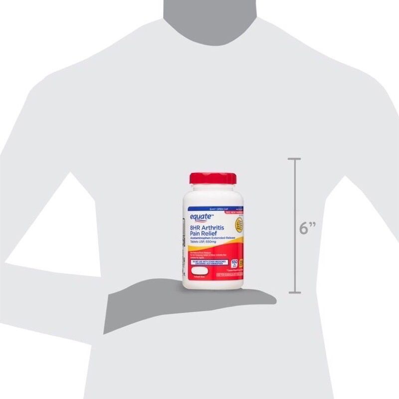Viên khớp 8HR Acetaminophen 650 mg 225 viên Mỹ
