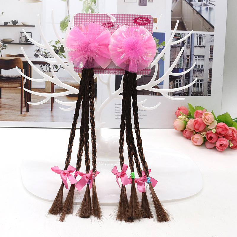 Set 7 kẹp tóc nơ bướm cho bé gái trên 3 tuổi