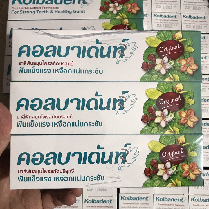 Kem Đánh Răng Thảo Dược Kolbadent Thái Lan
