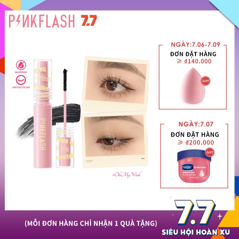 (Hàng Mới Về) Mascara Chuốt Mi Cong Dài Tự Nhiên Lâu Trôi