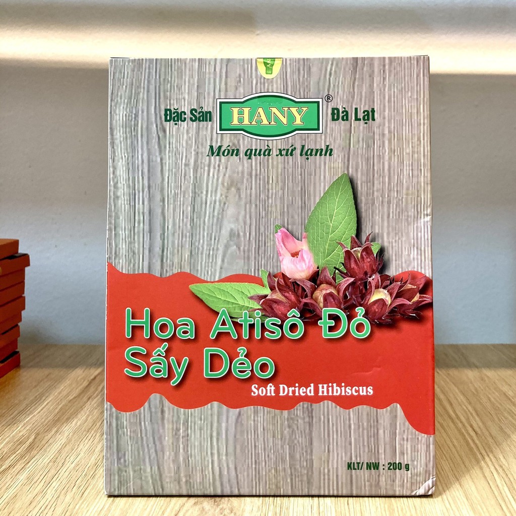 Hoa Atiso đỏ sấy dẻo (200g) - Đặc sản HANY Đà Lạt - ĐIỂM BÁN XANH