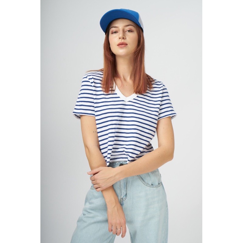 Áo thun cổ tim croptop vnxk