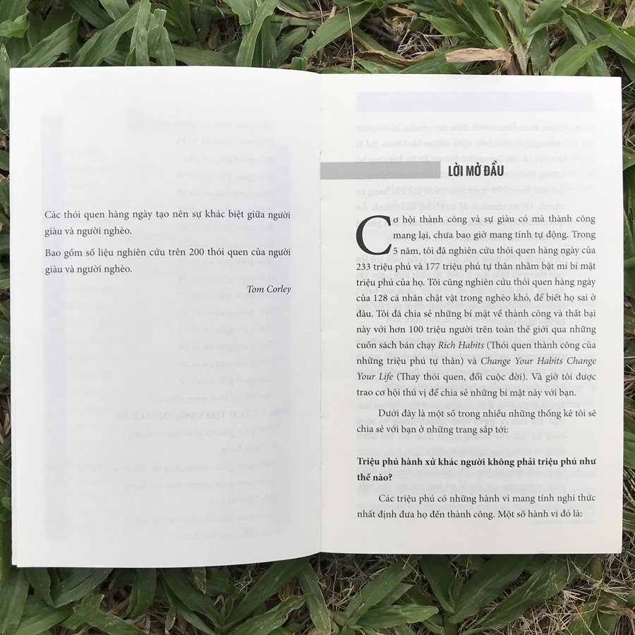 Sách - Rich Habits - Bí Mật Về Thành Công Tài Chính Được Tiết Lộ - Thói Quen Thành Công Của Những Triệu Phú Tự Thân | BigBuy360 - bigbuy360.vn