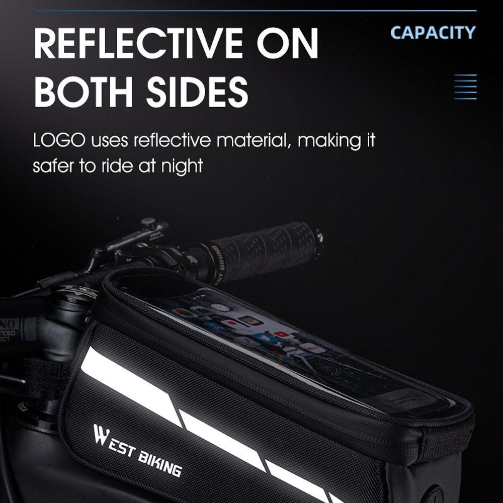 Túi Treo Ghi Đông Xe Đạp Cỡ Lớn Ốp