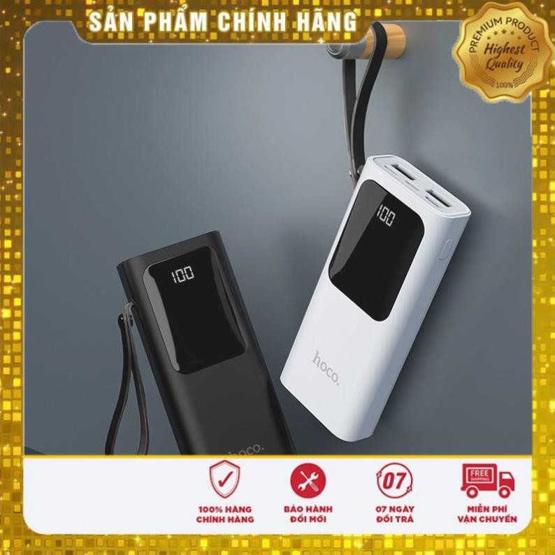 (CHÍNH HÃNG- CAO CẤP) SẠC DỰ PHÒNG CAO CẤP HOCO J41 / 10000MAH 2 CÔNG RA | WebRaoVat - webraovat.net.vn