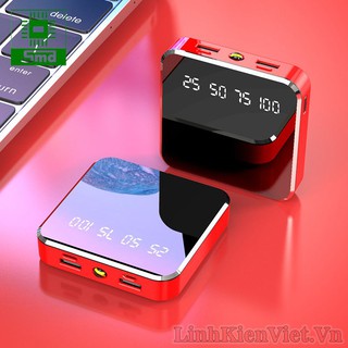 Sạc Dự Phòng💥Hàng Chính Hãng💥Giảm 40k Khi Nhập [SAC DU PHONG] - Sạc Dự Phòng 20.000 mAh Mặt Kính Màn Hình LED Full LCD