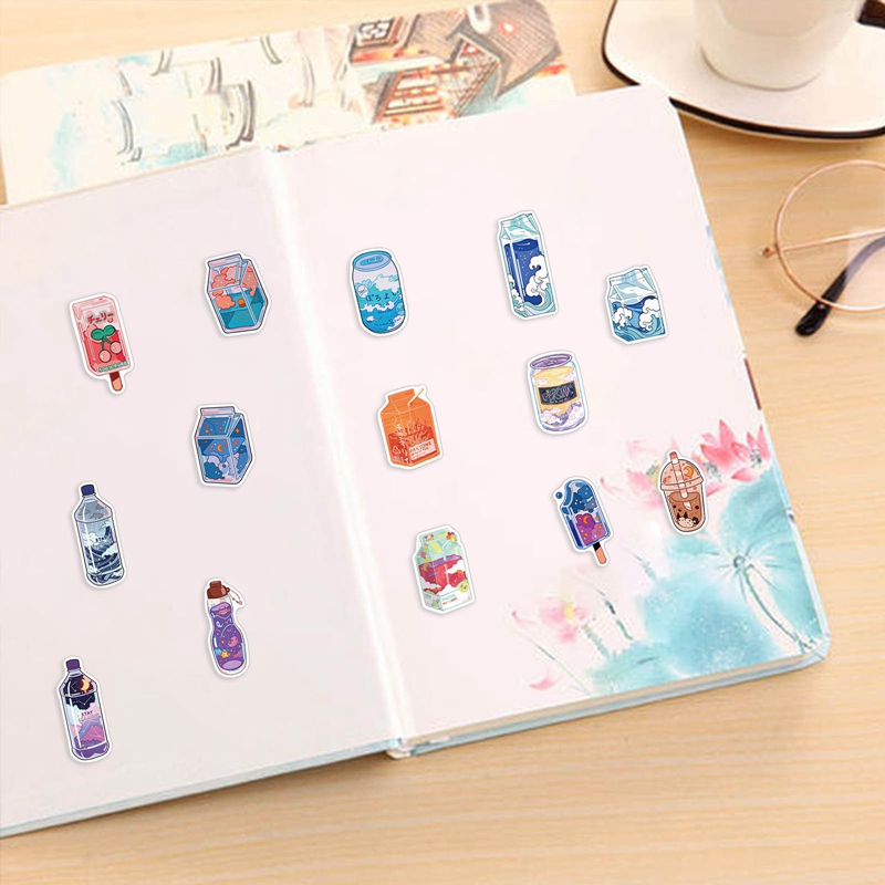 Set 50 Miếng Dán Nước Uống Hình Graffiti