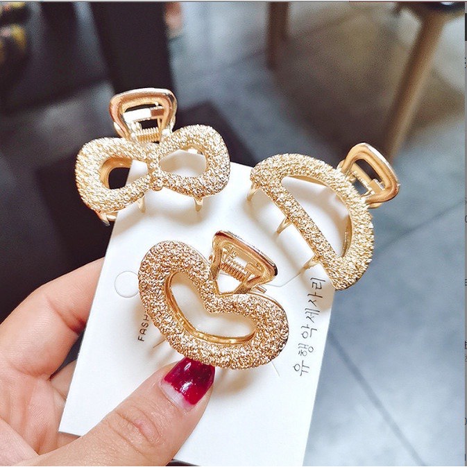 Kẹp tóc ánh kim size lớn sang trọng tiện lọi Lch