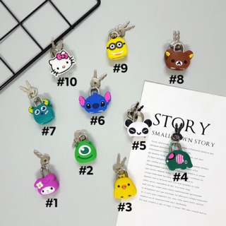 Ổ khóa mini Cartoon khóa vali, balô, túi xách