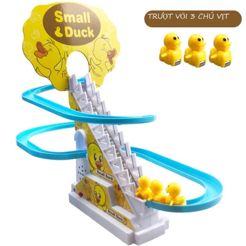 Đồ chơi vịt leo thang,có nhạc và đèn ngộ nghĩnh, đồ chơi cho bé thú vị