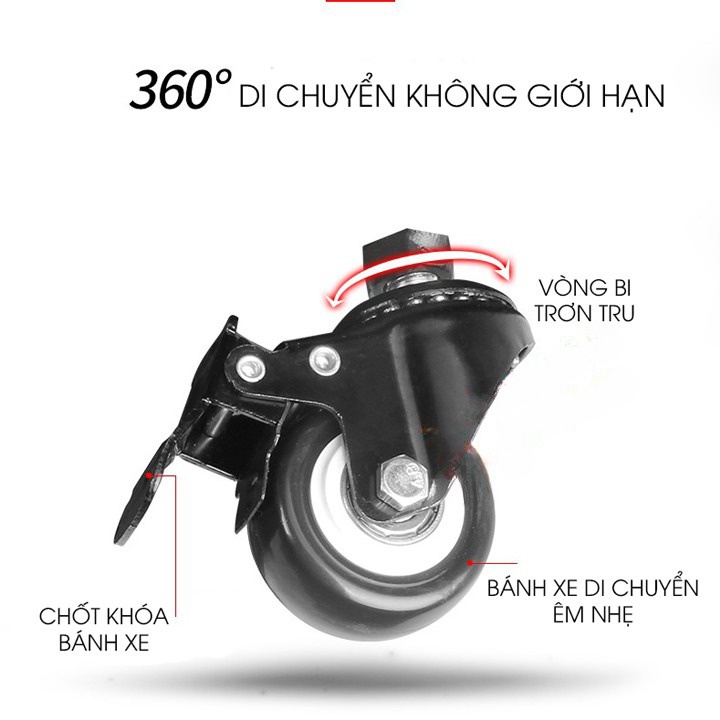 Giá Treo Tivi Di Động 1700 32 - 43 - 50 - 55 - 65 - 70 Inch - Kệ Treo Tivi Có Bánh Xe Di Chuyển Đa Năng