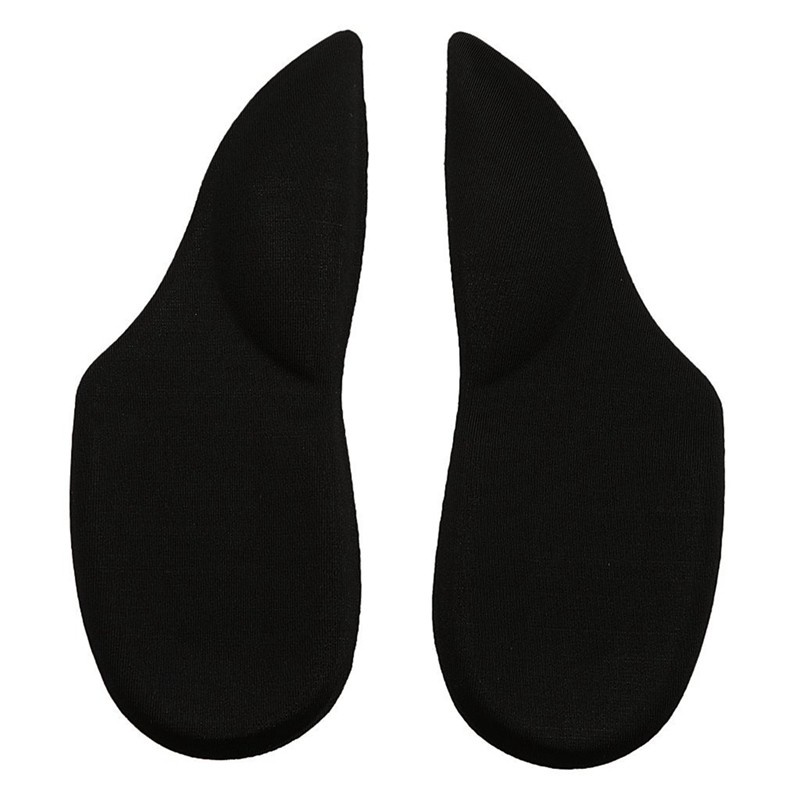 2 Pair Arch Support Flat Feet Cushion Pads Women High-Heel Shoes Insoles Inserts, Apricot & Black