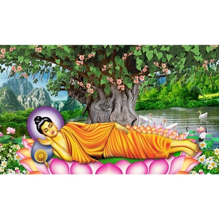 Tranh đính full đá 5D.Tranh phật thích ca mâu li tuyệt đẹp.