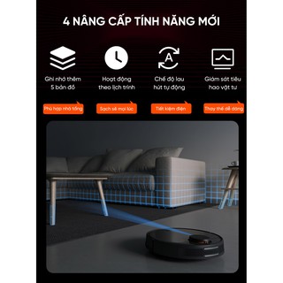 Robot hút bụi lau nhà thông minh Mijia MOP P | 3C nâng cấp