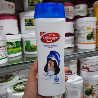 Dầu Gội Lifebuoy Tóc Dày Óng Ả 320g