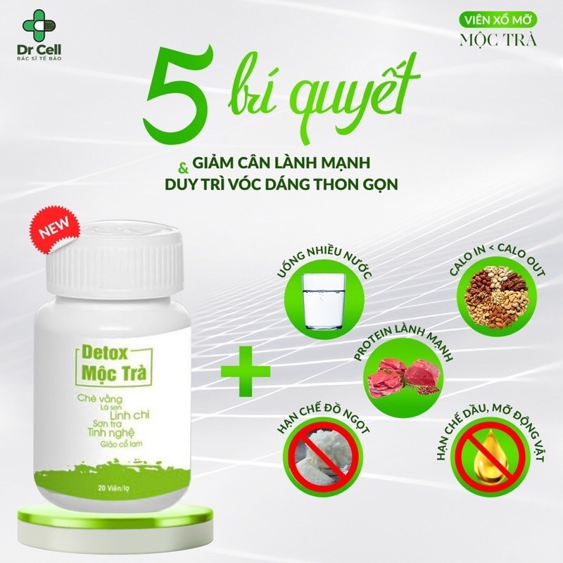 Detox Mộc Trà Dr Cell