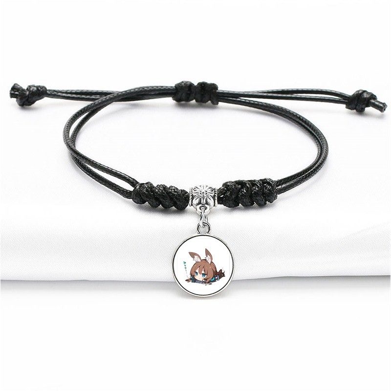 (30) Vòng tay in hình ARKNIGHTS anime chibi game phụ kiện trang sức xinh xắn quà tặng độc đáo