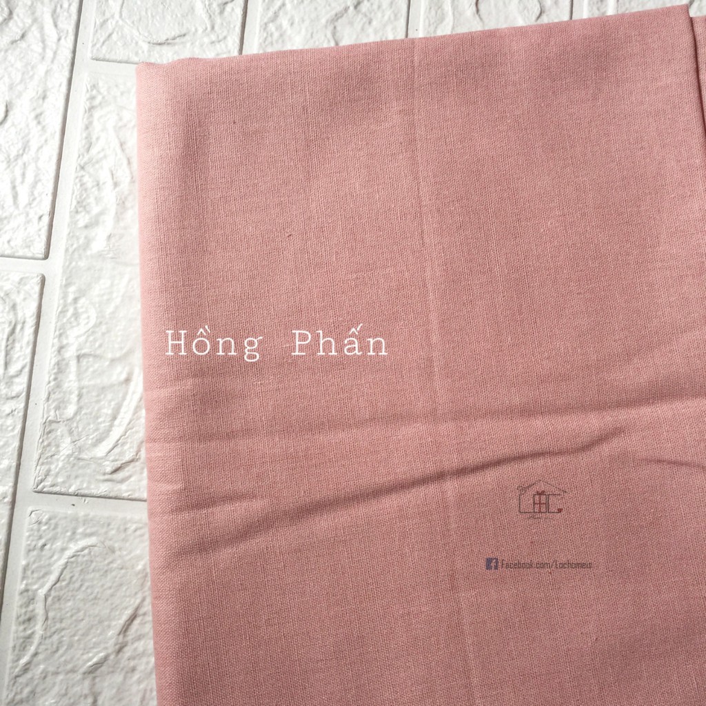 Vải Linen Bột Thêu Khăn Tay Handmade 25x35cm - LỘC Homeis