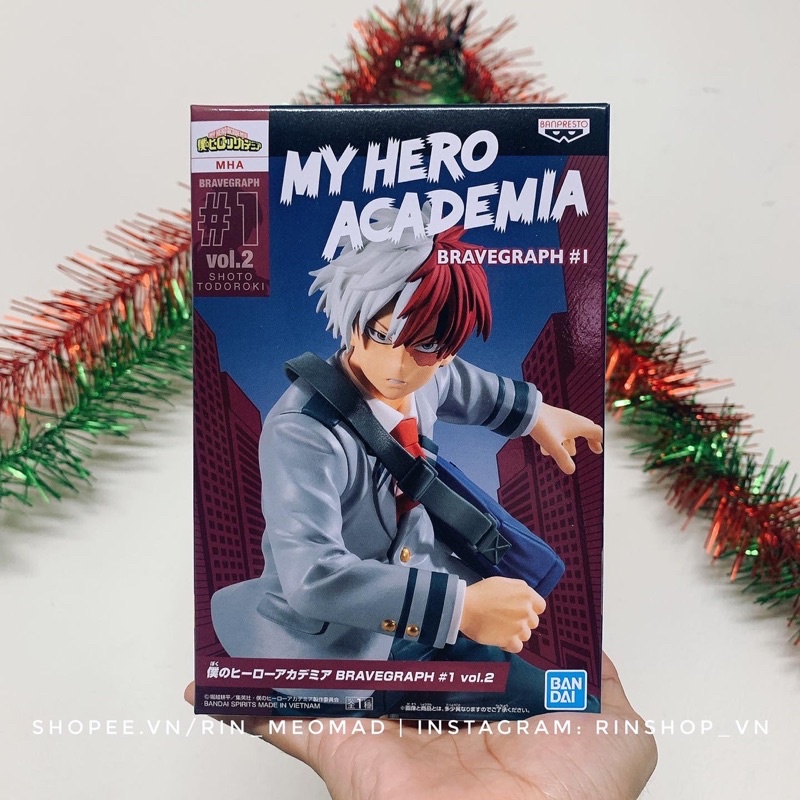 [BANPRESTO] Mô hình Chính Hãng My Hero Academia - Deku Figure fullbox