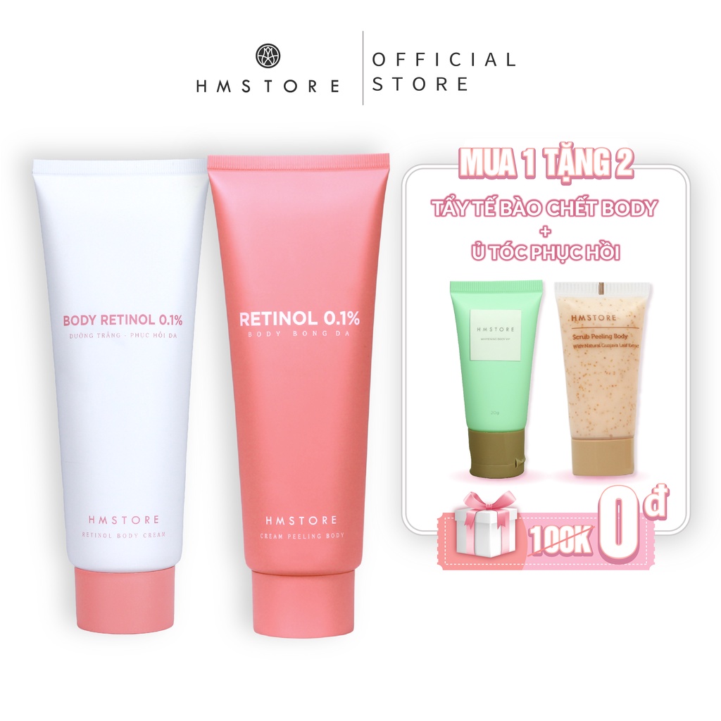 COMBO BODY BONG DA HM STORE ( BODY PEEL DA)