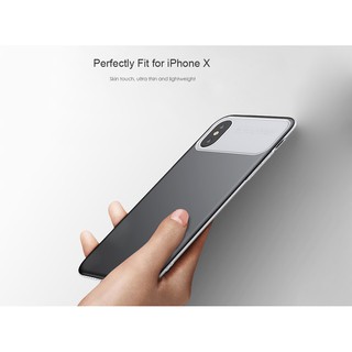 Ốp lưng iphone X Slim Lotus hãng Baseus