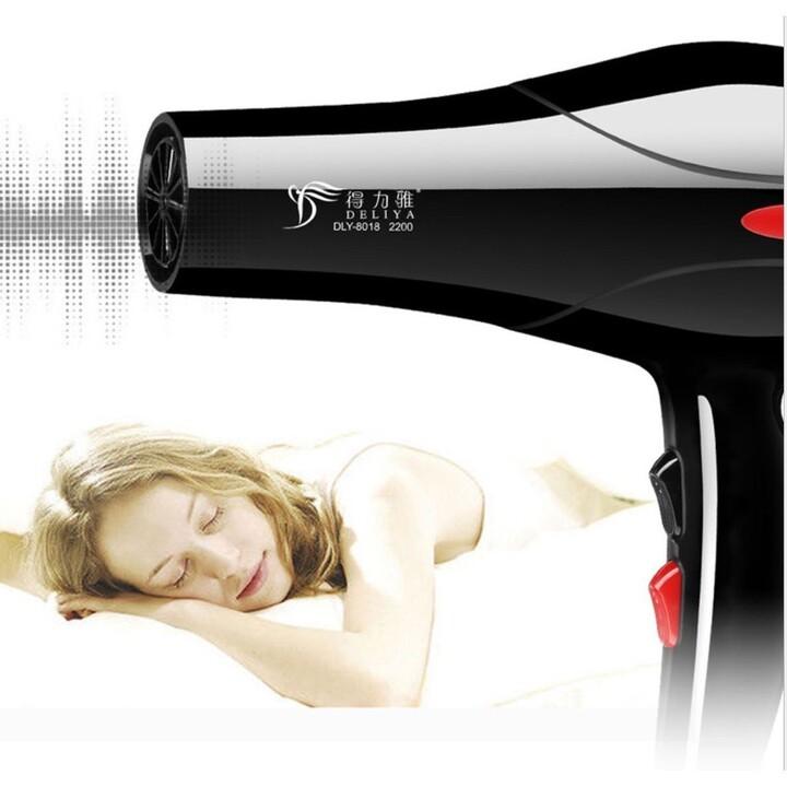 Máy Sấy Tóc 2 Chiều Nóng Lạnh Công Suất Lớn 2200W Cao Cấp ( tặng kèm đầy đủ phụ kiện)