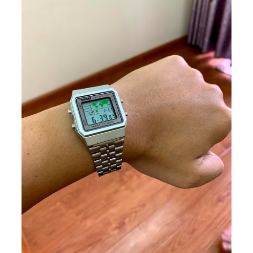 (Chính Hãng) Đồng Hồ Nam Nữ SKMEI 1338 World Time 36 Giờ Thành Phố Chống Nước Khủng | BigBuy360 - bigbuy360.vn