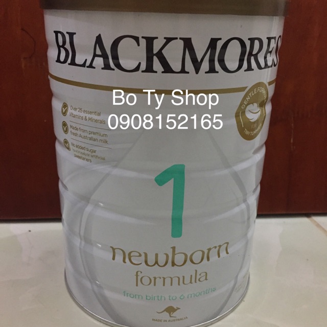 Sữa Blackmores số 1(dành cho trẻ sơ sinh đến 6 tháng)