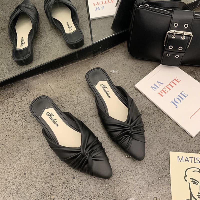 DÉP SỤC NHỰA NỮ ĐẾ CAO SU DẺO QOAI XẮN NƠ