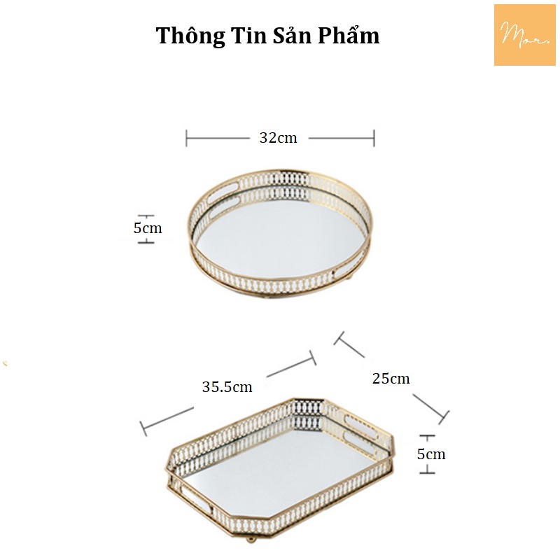 Khay đựng mỹ phẩm, bộ bình nước