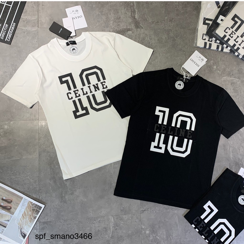 Áo Thun Nam, Áo Phông In Chữ Số 3D Phong Cách Thời Trang Chất Liệu Thun Cotton Thoáng Mát - AC101 - Shopmens | BigBuy360 - bigbuy360.vn