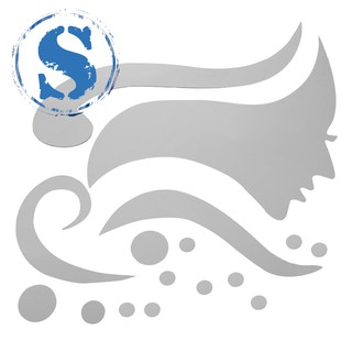 Gương dán tường trang trí nhà ở