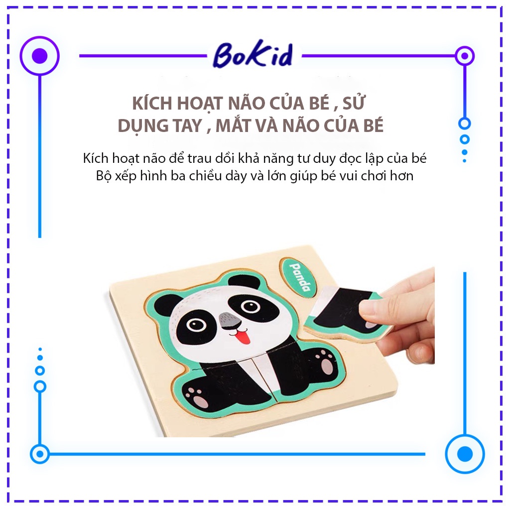 Đồ chơi thông minh - tranh ghép hình chữ cái tiếng anh bằng gỗ cho bé từ 3-5 tuổi phát triển tư duy