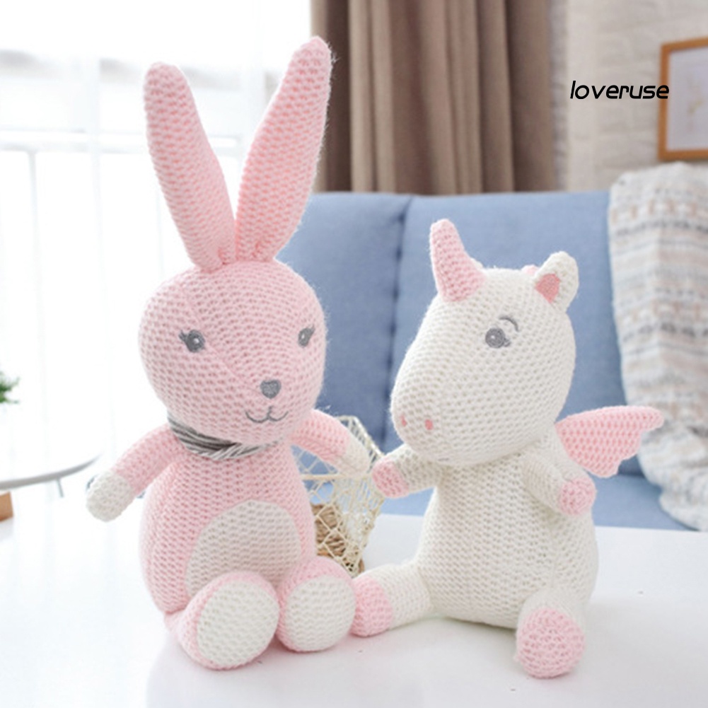Gấu Nhồi Bông Đan Len Dễ Thương Dành Cho Bé