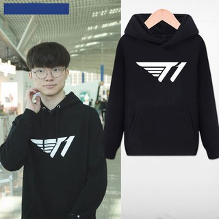 Áo Hoodie Đen T1 - Faker - SKT T1 CKTG 2019