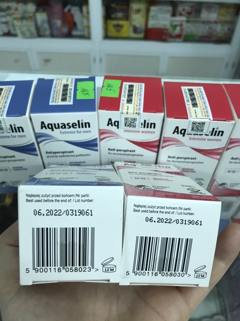 Lăn khử mùi nách AQUASELIN lọ 20 ml - hangg nhập khẩu | BigBuy360 - bigbuy360.vn